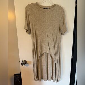 Annabelle oatmeal color high low top